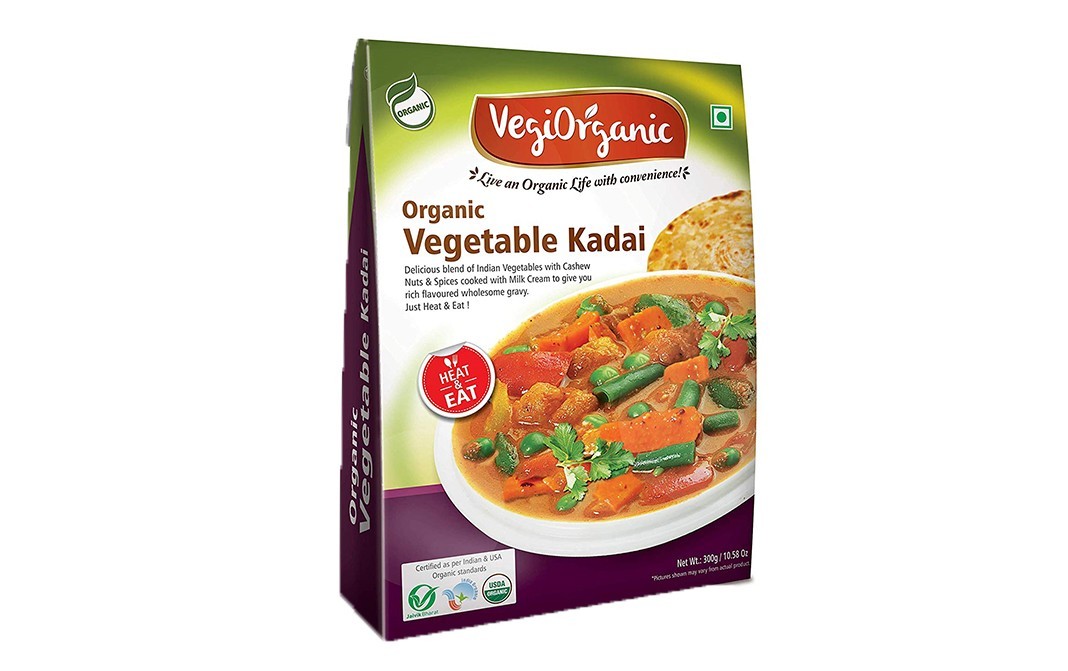 Vegiorganic Organic Vegetable Kadai    Pack  300 grams